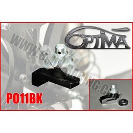 6M-PO11BK-Rear flexible bodyshell support (Black)