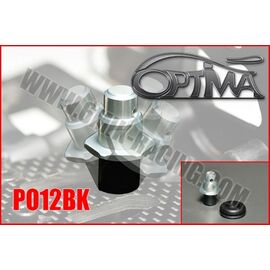 6M-PO12BK-Front flexible bodyshell support (Black)