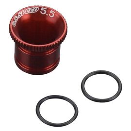 EN71533255-Carburettor reducer 5.5mm (red)
