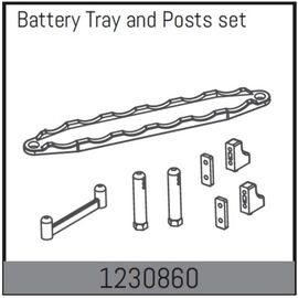 AB1230860-Battery Tray and Posts