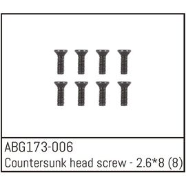 ABG173-006-Flat Head Screw M2.3*6 (8)