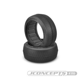 JC3150-03-Blockers - 8th Scale Buggy Tire - Aqua A2 Compound (pair)