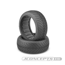 JC3184-06-Ellipse Buggy Tire 1:8 - Silver Compound (pair)