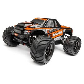 HPI115515-BULLET MT CLEAR BODY W/ NITRO/FLUX DECALS