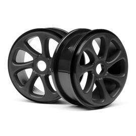HPI101371-Black Turbine Wheels (pr)