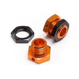 HPI101785-5mm Hex Wheel Adapters Trophy Buggy (Orange/Black)