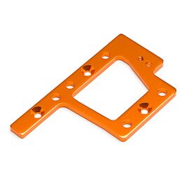 HPI101801-Centre Gearbox Mounting Plate Trophy Truggy Flux (Orange)