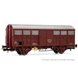 SNCF 2 ged. Güterwagen G41 2-achsig oxidrt Ep.IV-V