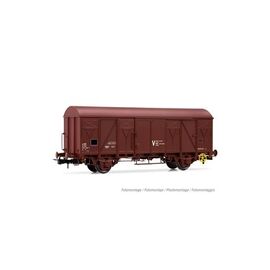 SNCF ged. Güterwagen 2-achsig G41 oxidrot Ep.V-VI