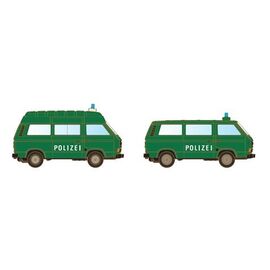 VW T3 Polizei Bus & Hochdach (2er-Set)
