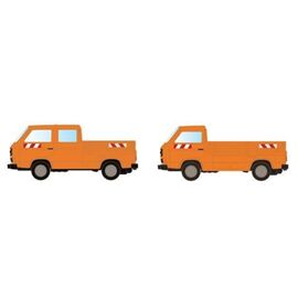 VW T3 2er Set Pritsche Kommunal