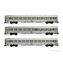 SNCF Personenwg. DEV A9, A5 bar coach + B10, Ep IV