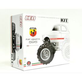 ARW24.8911-Fiat Abarth 595 Q-Series 1/12 KIT w/Clear Body