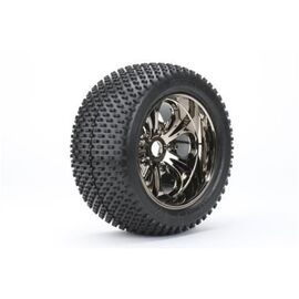 ARW24.CKR0504-Sniper Wheels &amp; Tires ( Pre-Glued) Pair f&#252;r Reeper