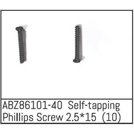 ABZ86101-40-Self-tapping Phillips Screw 2.5*15 - Mini AMT (10)