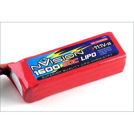 NVO1819-nVision LiPo 3S 11.1V 1600 30C