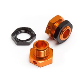 HB101785-5mm Hex Wheel Adapters Trophy Buggy (Orange/Black)