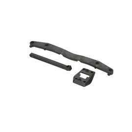 HB115841-REAR BRACE AND BODY MOUNT/2 SPEED COVER