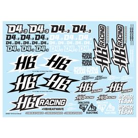 HB204827-D4 Evo3 Sticker Sheet