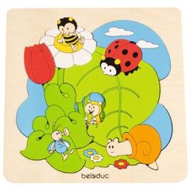 Entdeckerpuzzle Wiese