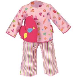 ARW49.0133991-Pyjama rosa bunt mit Herzkissen 30-33 cm