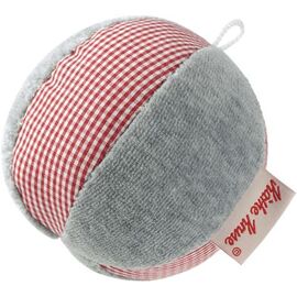 Geräuschball grau/karo rot