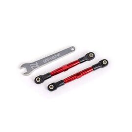 LEM2445R-Toe links, front (TUBES red-anodized, 7075-T6 aluminum, stronger than tita nium) (2) (assembled with