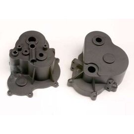 GEARBOX HALVES/RUBBER PLUG
