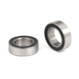 LEM5105A-Ball bearings, black rubber sealed (6 x10x3mm) (2)