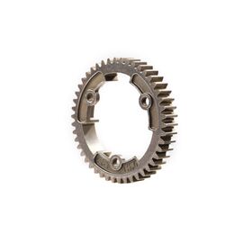 LEM6447R-Spur gear, 46-tooth, steel (wide-face , 1.0 metric pitch)