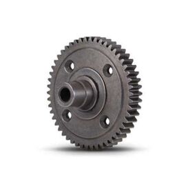 LEM6842X-Spur gear, steel, 50-tooth (0.8 metri c pitch, compatible with 32-pitch) (f or center differential)