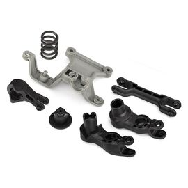 LEM7746X-Steering link, steel/ servo saver spr ing, heavy duty (use with #2085X metal gear servo)
