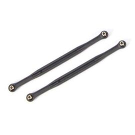 LEM7897-Toe links, 202.5mm (187.5mm center to center) (black) (2) (for use with #7 895 X-Maxx WideMaxx suspe