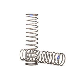 Springs, shock (natural finish) (GTS) (0.61 rate, blue stripe) (2)