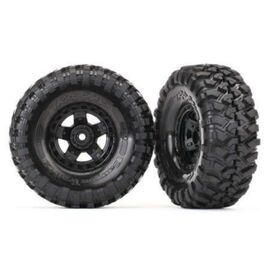 LEM8179-Tires and wheels, assembled, glued (T RX-4 Sport wheels, Canyon Trail 1.9 tires) (2)&nbsp; &nbsp; &nbsp; &nbsp; &nbsp; &nbsp; &nbsp; &nbsp;