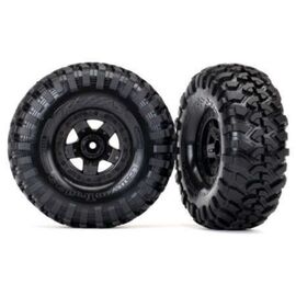 LEM8181-Tires and wheels, assembled, glued (T RX-4 Sport wheels, Canyon Trail 2.2 tires) (2)&nbsp; &nbsp; &nbsp; &nbsp; &nbsp; &nbsp; &nbsp; &nbsp;