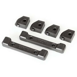 Mounts, suspension arms (front & rear ) (4)/ hinge pin retainers (2)