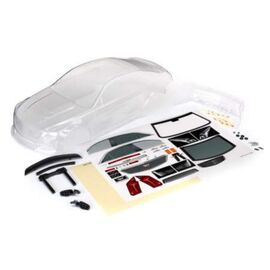 LEM8391-Body, Cadillac CTS-V (clear, requires&nbsp; painting)/ decal sheet (includes side mirrors, spoiler, &amp; mou