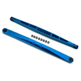 LEM8544X-Trailing arm, aluminum (blue-anodized ) (2) (assembled with hollow balls)