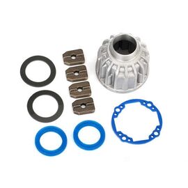 LEM8581X-Carrier, differential, aluminum (fron t or center)/ x-ring gaskets (2), ring gear gasket/ 14.5x20 TW