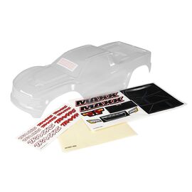 LEM8914-Body, Maxx, heavy duty (clear, untrim med, requires painting)/ window masks / decal sheet