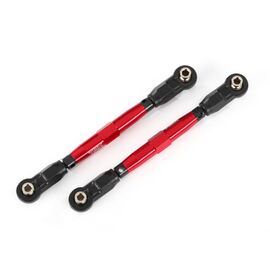 LEM8948R-Toe links, front (TUBES red-anodized, 7075-T6 aluminum, stronger than tita nium) (88mm) (2)/ rod end