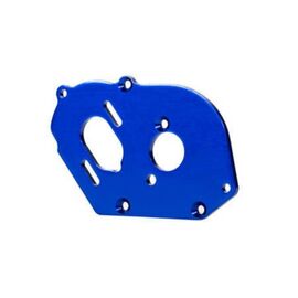 LEM9490X-Plate, motor, blue (4mm thick) (alumi num)/ 3x10mm CS with split and flat w asher (2)