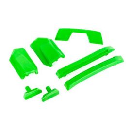 LEM9510G-Body reinforcement set, green/ skid p ads (roof) (fits #9511 body)