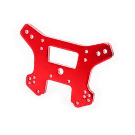 LEM9539R-Shock tower, front, 6061-T6 aluminum (red-anodized)