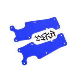 LEM9633X-Suspension arm covers, blue, front (l eft and right)/ 2.5x8 CCS (12)