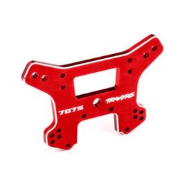 LEM9638R-Shock tower, rear, 7075-T6 aluminum ( red-anodized) (fits Sledge)