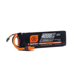 LEMSPMX40003S30-4000mAh 3S 11.1V Smart LiPo Battery 3 0C IC3