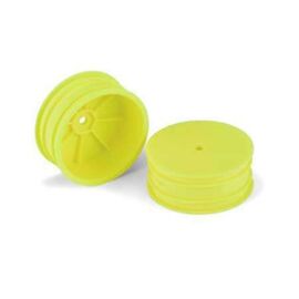 LEMPRO278802-Velocity 2.2 Hex Front Yellow Wheels TLR 22 5.0