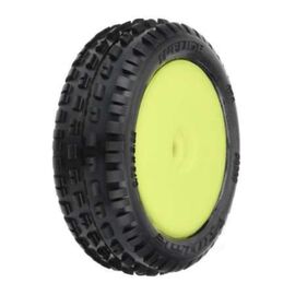 LEMPRO829812-Wedge Carpet Tires MTD Yellow Mini-B Front